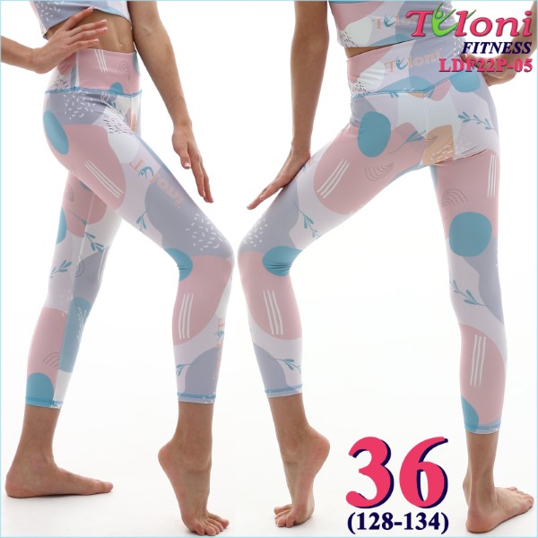 Леггинсы 7/8 Tuloni Fitness des. Spike s. 36 col. LIBUxLP Art. LDF22P-05-36