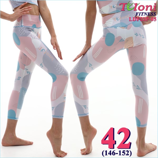 Леггинсы 7/8 Tuloni Fitness des. Spike s. 42 col. LIBUxLP Art. LDF22P-05-42