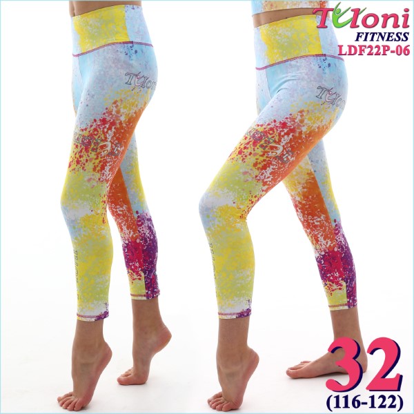 Леггинсы 7/8 Tuloni Fitness des. Blot s. 32 col. LIBUxRxY Art. LDF22P-06-32