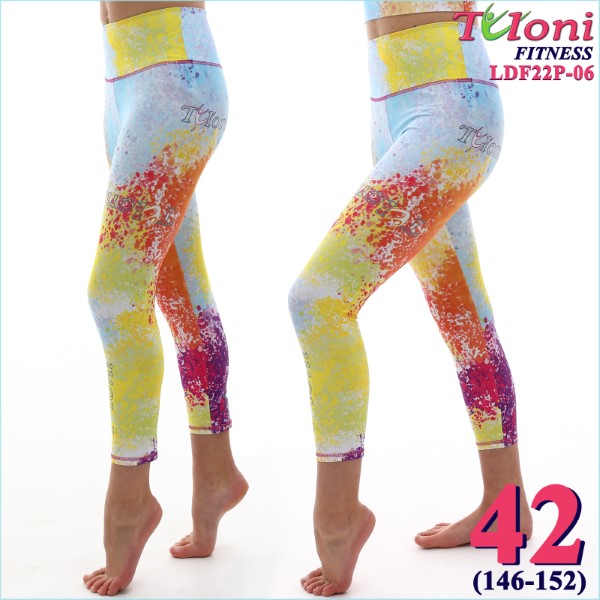 Леггинсы 7/8 Tuloni Fitness des. Blot s. 42 col. LIBUxRxY Art. LDF22P-06-42