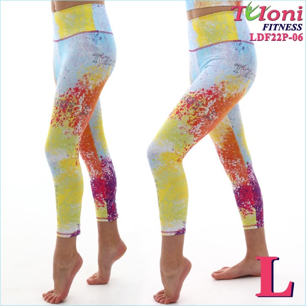 Леггинсы 7/8 Tuloni Fitness des. Blot s. L col. LIBUxRxY Art. LDF22P-06-L