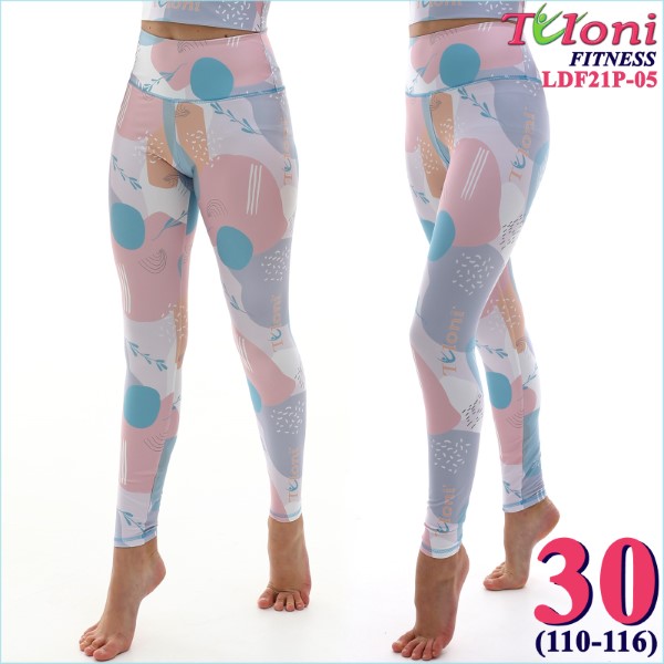 Footless Leggings Tuloni Fitness des. Spike s. 30 col. LIBUxLP Art. LDF21P-05-30