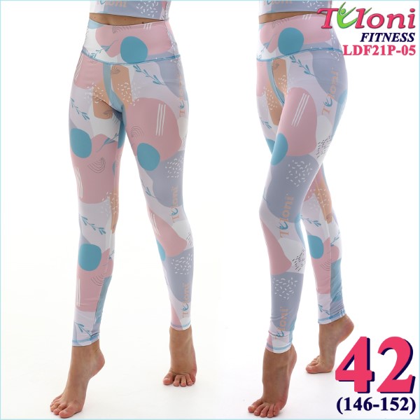 Footless Leggings Tuloni Fitness des. Spike s. 42 col. LIBUxLP Art. LDF21P-05-42