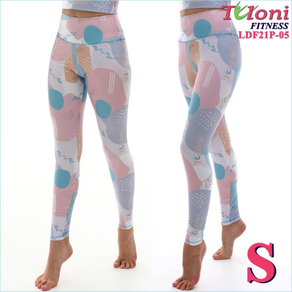 Footless Leggings Tuloni Fitness des. Spike s. S col. LIBUxLP Art. LDF21P-05-S