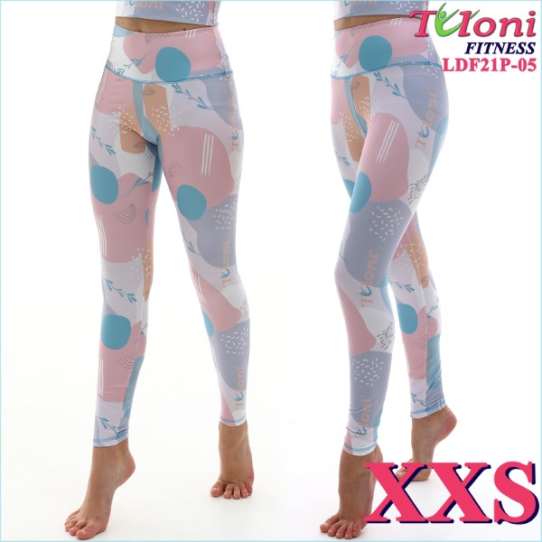 Footless Leggings Tuloni Fitness des. Spike s. XXS col. LIBUxLP Art. LDF21P-05-X