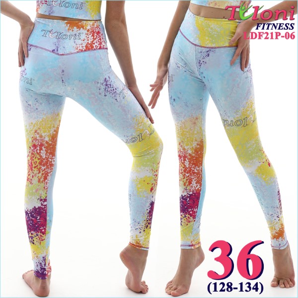 Footless Leggings Tuloni Fitness des. Blot s. 36 col. LIBUxRxY Art. LDF21P-06-36