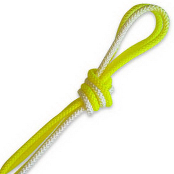 Seil 3m Pastorelli Patrasso col. Bianco-Giallo FIG Art. 03709