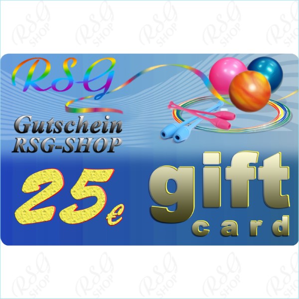 Gift Card 25 EUR - validity 3 years - Sale 0% Art. SERT-25E100