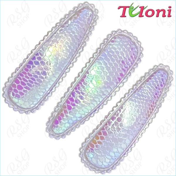 3 x Haarspangen Tuloni 5cm col. Lilac HBA202008-02-3