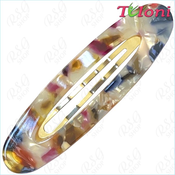 Big Hair Clip Tuloni 8cm col. 03 Multi Art. HBA202012-03
