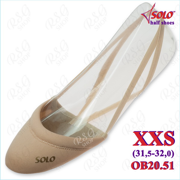 Kappen Solo OB20 Textil s. XXS (31,5-32) col. Skin OB20.51-XXS