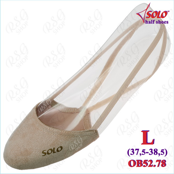 Half Socks Solo s. L (37,5-38,5) col. Suntan OB52.78-L