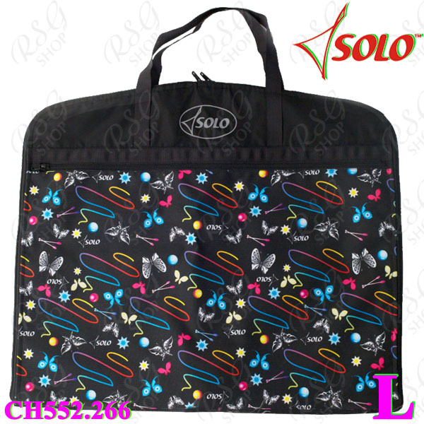 Anzugshülle Solo s. L (56x100 cm) col. Black Butterflies CH552.266-L
