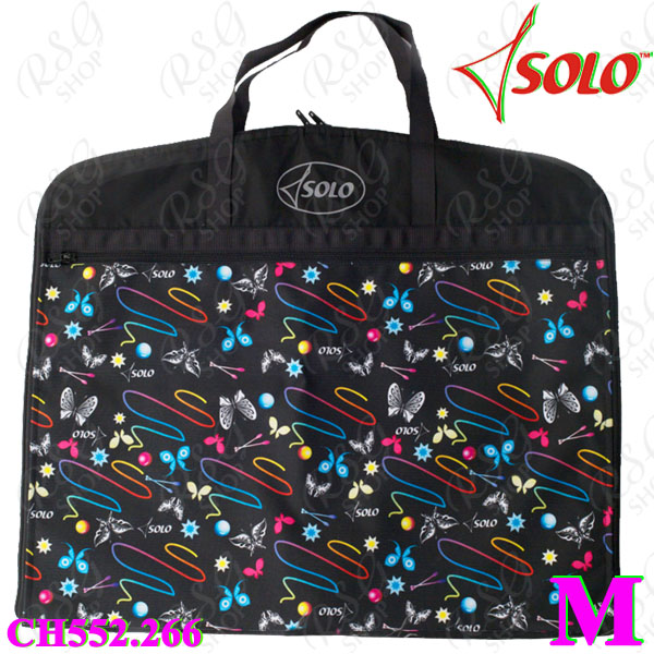 Anzugshülle Solo s. M (46x75 cm) col. Black Butterflies CH552.266-M