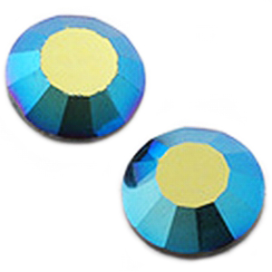 72 Swarovski Strasssteine SS16 Jet AB (280 AB) 2038 HotFix