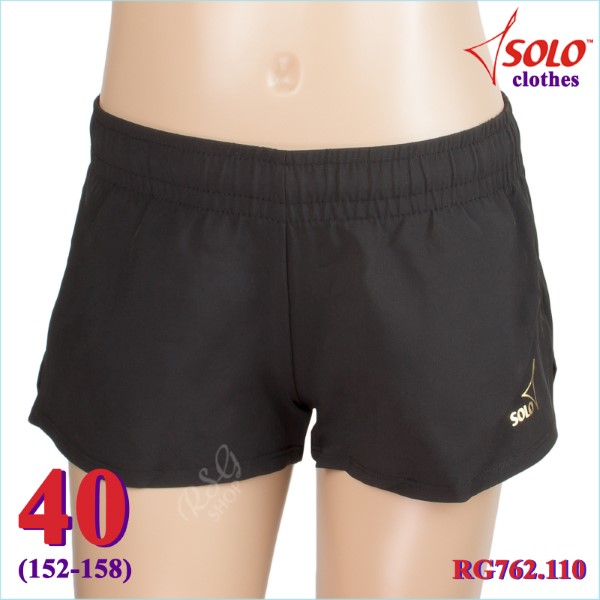 Kurzhose Solo Gr. 40 (152-158) Polyester Black RG762.110-40