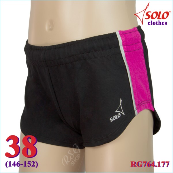 Kurzhose Solo s. 38 (146-152) col. Black-Fuchsia RG764.177-38