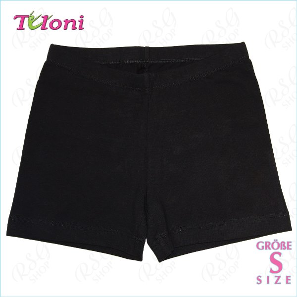 Kurzhose Tuloni SH-01 Gr. S (146-152) Black Art. SH01C-BS