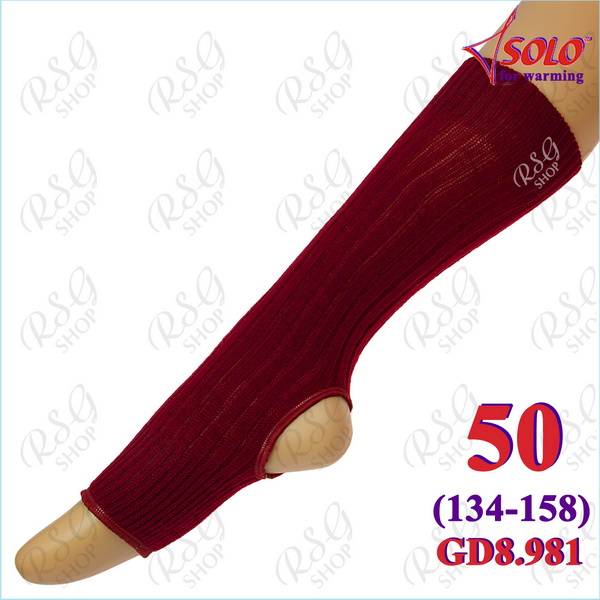 Гетры Solo knited s. 50 cm col. Wine red GD8.981-50