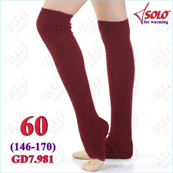 Гетры Solo knited s. 60 cm col. Wine red GD7.981-60