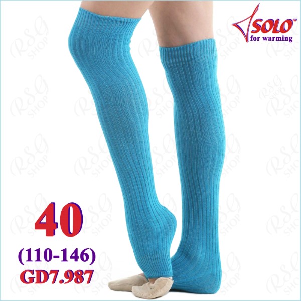 Гетры Solo knited s. 40 cm col. Turquoise GD7.987-40