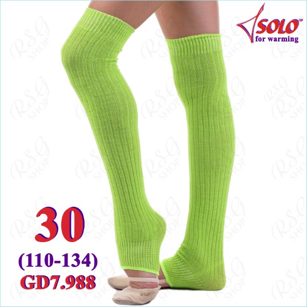 Гетры Solo knited s. 30 cm col. Lime GD7.988-30