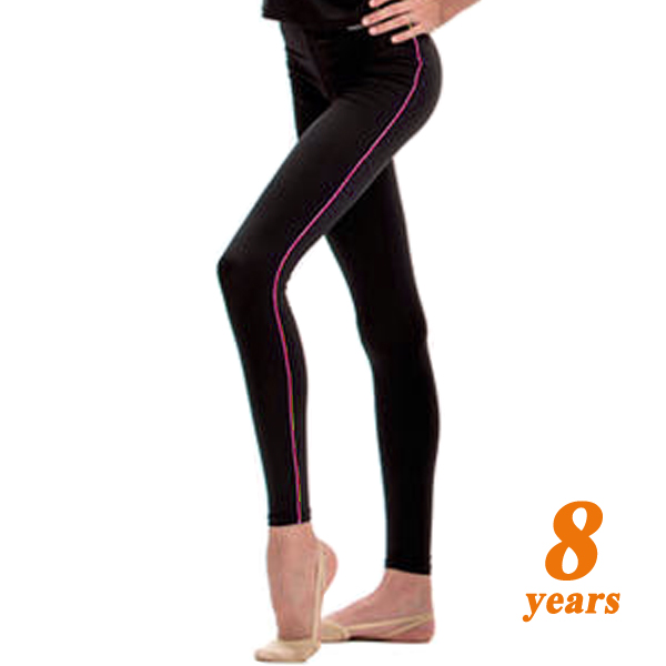 Leggings Pastorelli Microfiber s. 8 (122-128) Black-Pink 04489