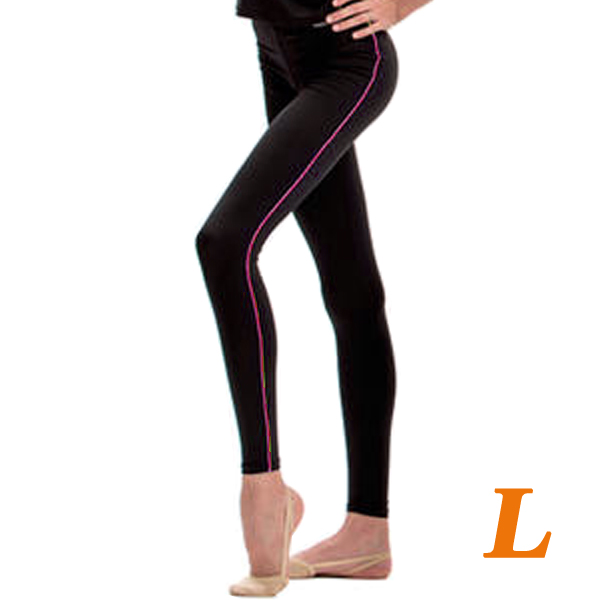 Leggings Pastorelli Microfiber L (158-164) Black-Pink 04495