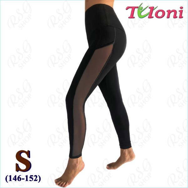 Footless Leggings Tuloni mod. Gella s. S (146-152) col. Black Art. LD03C-BS