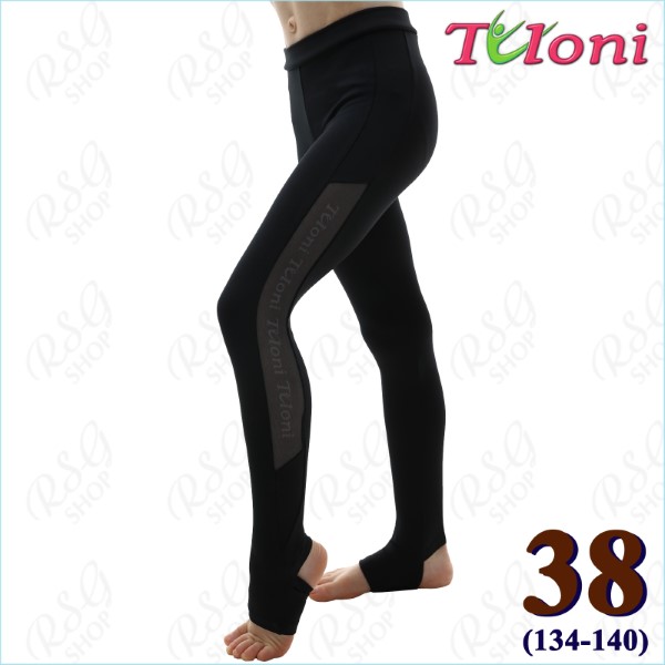 Леггинсы Tuloni mesh insert s. 38 (134-140) col. Black Art. LP03PM-B38