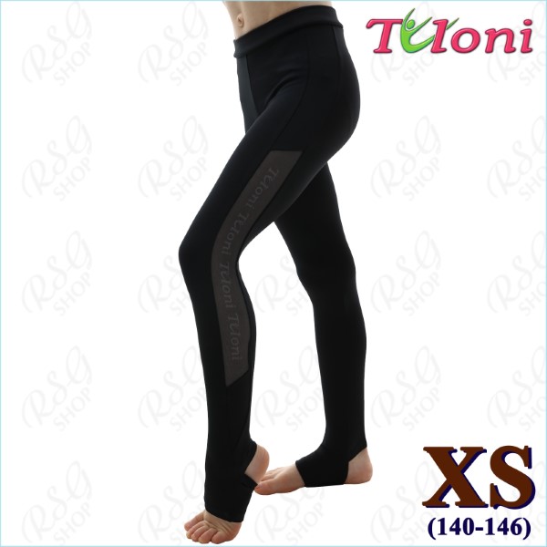 Леггинсы Tuloni mesh insert s. XS (140-146) col. Black Art. LP03PM-BXS