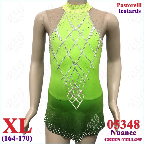Купальник Pastorelli Nuance XL (164-170) Green-Yellow Art. 05348