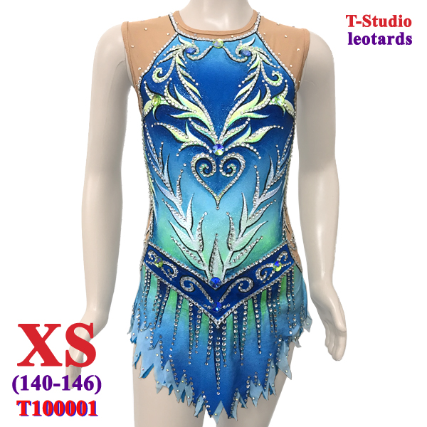 Купальник T-Studio s. XS (140-146) col. Turquoise Art. T100001-XS
