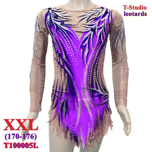 RG Leotard T-Studio s. XXL (170-176) col. Lilac Art. T100005L-XXL