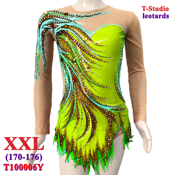 RG Leotard T-Studio s. XXL (164-170) Yellow Art. T100006Y-XXL