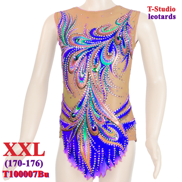 Купальник для выступлений T-Studio XXL (170-176) Blue T100007Bu-XXL