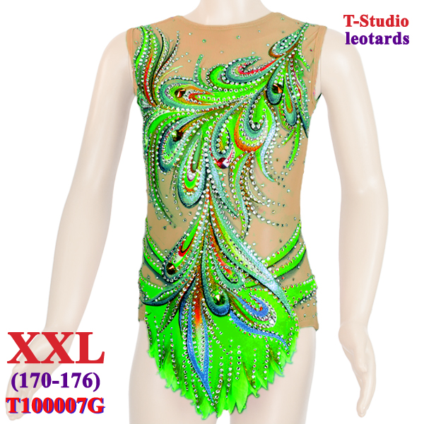 Купальник для выступлений T-Studio XXL (170-176) col. Green T100007G-XXL
