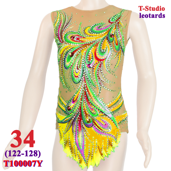 Купальник для выступлений T-Studio 34 (122-128) Yellow T100007Y-34