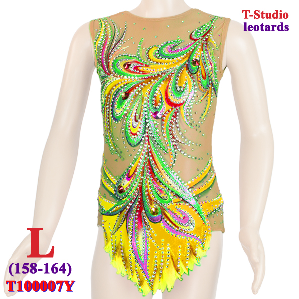 RG Leotard T-Studio s. L (158-164) col. Yellow T100007Y-L