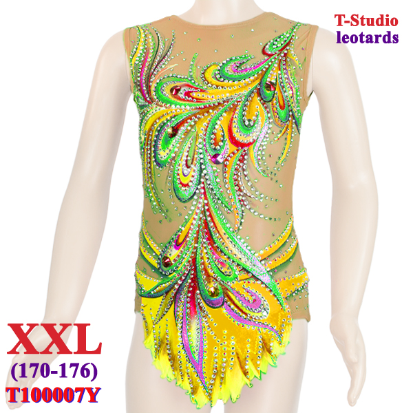 Купальник для выступлений T-Studio XXL (170-176) Yellow T100007Y-XXL