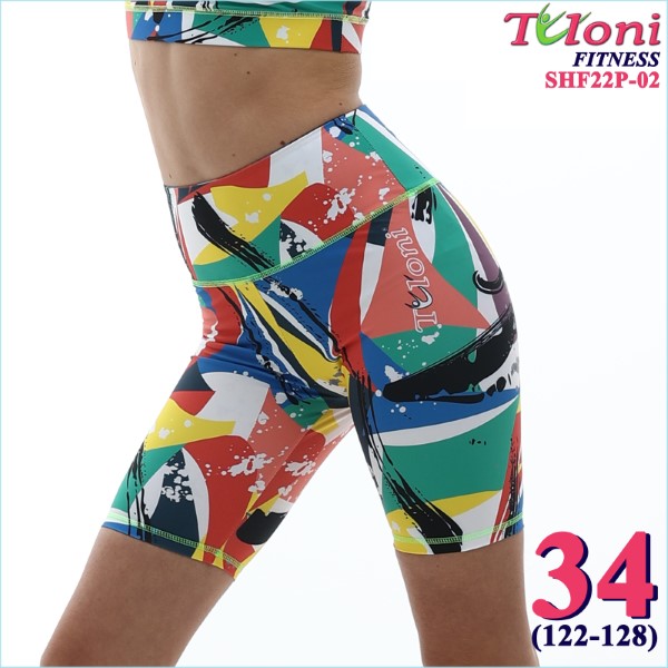 Bike Shorts Tuloni Fitness des. Versace s. 34 col. GxYxR Art. SHF22P-02-34