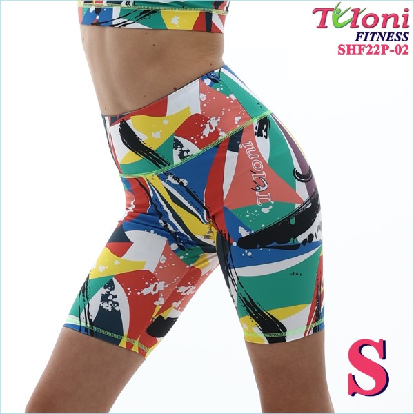 Bike Shorts Tuloni Fitness des. Versace s. S col. GxYxR Art. SHF22P-02-S