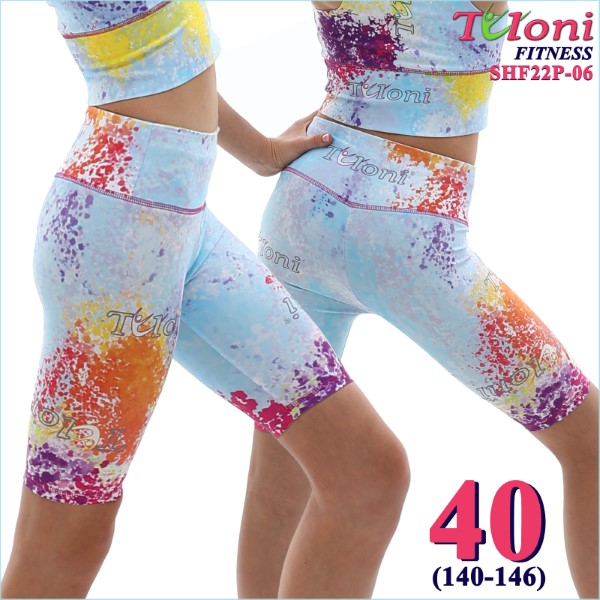 Bike Shorts Tuloni Fitness des. Blot s. 40 col. LIBUxRxY Art. SHF22P-06-40