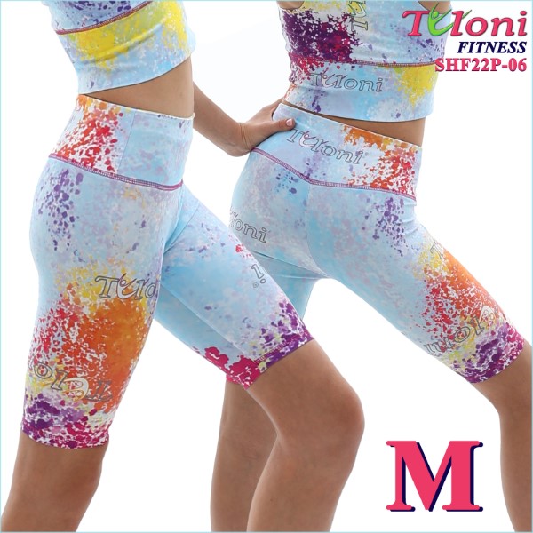 Bike Shorts Tuloni Fitness des. Blot s. M col. LIBUxRxY Art. SHF22P-06-M
