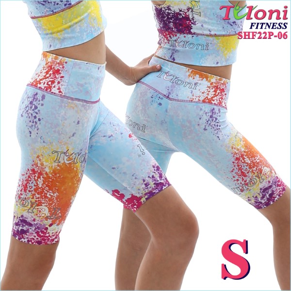 Bike Shorts Tuloni Fitness des. Blot s. S col. LIBUxRxY Art. SHF22P-06-S