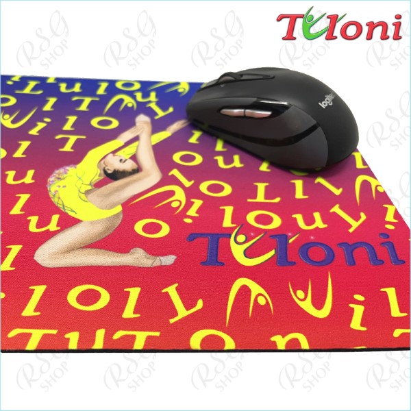 Коврик для мыши Tuloni mod. ZOE size A4 col. YxBUxFU Art. MP07
