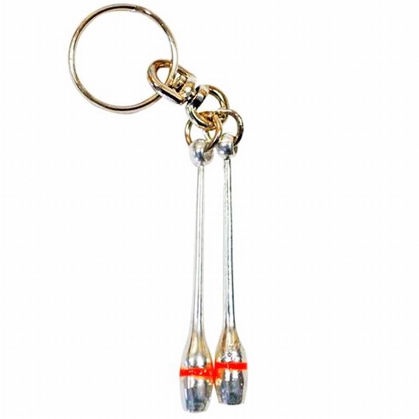 Anhänger Pastorelli Clubs Metallizzate Argento-Arancione 00197
