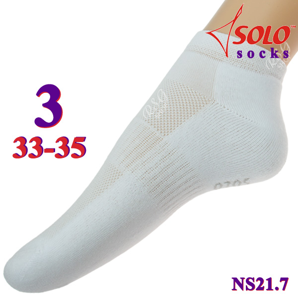 Socken Solo NS21 col. White s. 3 (33-35) Art. NS21.7-3