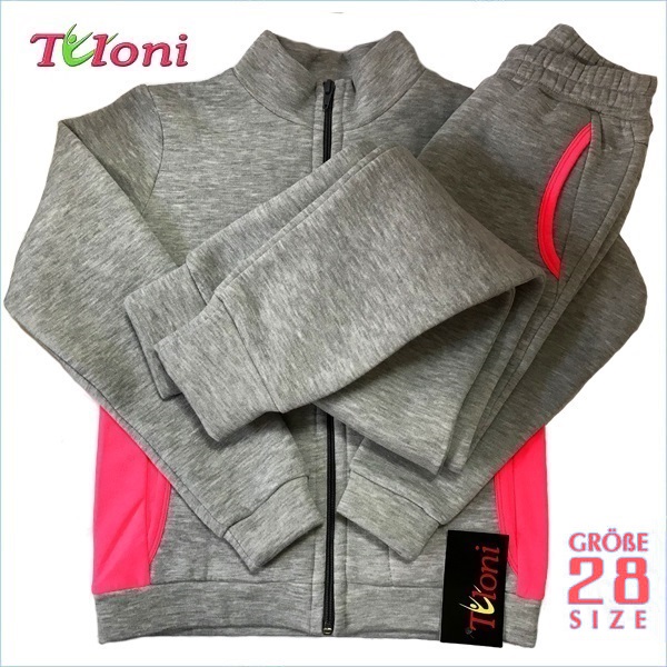 Sport Suit Tuloni col. Grey-Pink s. 28 (104-110) OK11415PZ-P28