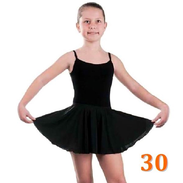 Flared Skirt GP Odiliya s. 30 (110-116) Black Polyamide B3S30-30